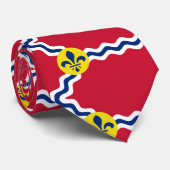 Cravate Drapeau de Saint-Louis, Missouri (Roulé)