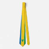 Cravate Drapeau de Saint-Vincent-et-les-Grenadines (Devant)