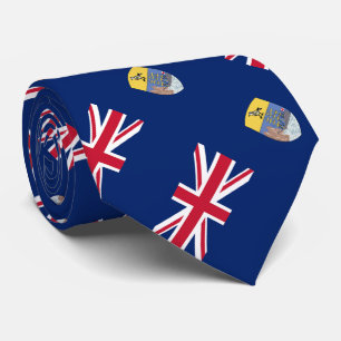 Cravate Drapeau de Sainte-Hélène