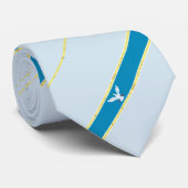 Cravate Drapeau de Salvador (Roulé)