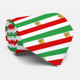 Cravate Drapeau de Shah de 1964-1980) شیروخورشید