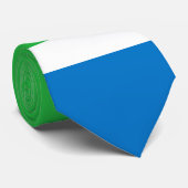 Cravate Drapeau de Sierra Leone (Roulé)