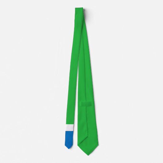 Cravate Drapeau de Sierra Leone (Dos)