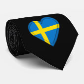Cravate Drapeau de Suédois de la Suède (Roulé)