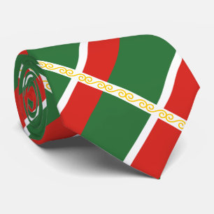 Cravate Drapeau de Tchétchénie