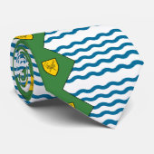 Cravate Drapeau de Vancouver (Colombie-Britannique) (Roulé)