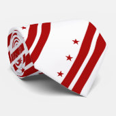 Cravate Drapeau de Washington DC (Roulé)