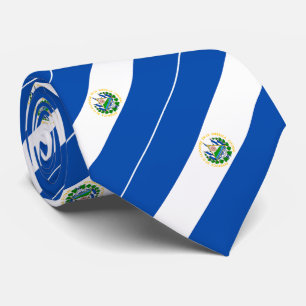 Cravate Drapeau d'El Salvador