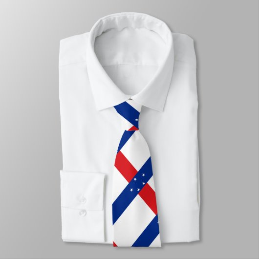 Cravate Drapeau des Antilles Pays-Bas (Attaché)