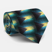 Cravate Drapeau des Bahamas (Roulé)