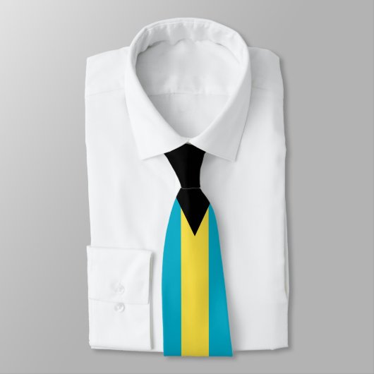 Cravate Drapeau des Bahamas (Attaché)