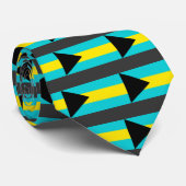Cravate Drapeau des Bahamas (Roulé)