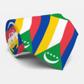 Cravate Drapeau des Comores (Roulé)