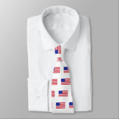 Cravate Drapeau des Etats-Unis (Attaché)