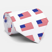 Cravate Drapeau des Etats-Unis (Roulé)