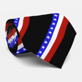 Cravate Drapeau des Etats-Unis d'Amérique (Roulé)
