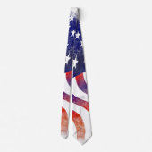 Cravate Drapeau des États-Unis d'Amérique (Dos)