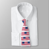 Cravate Drapeau des États-Unis d'Amérique (Attaché)