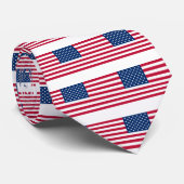 Cravate Drapeau des États-Unis d'Amérique (Roulé)