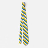 Cravate Drapeau des Îles Canaries (Dos)