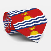 Cravate Drapeau des Kiribati (Roulé)