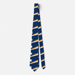 Cravate Drapeau des Marshall Islands