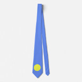 Cravate Drapeau des Palaos (Devant)