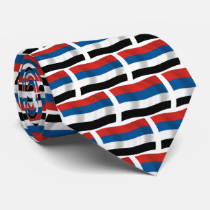Cravate Drapeau des Peuples Autochtones de Colombie Cravat