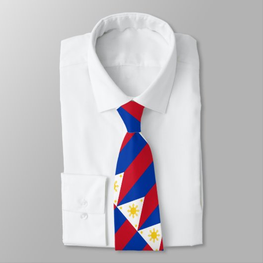 Cravate Drapeau des Philippines (Attaché)