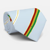 Cravate Drapeau des rayures boliviennes (Roulé)