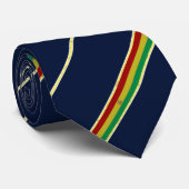 Cravate Drapeau des rayures boliviennes (Roulé)