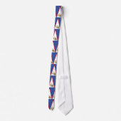 Cravate Drapeau des Samoa américaines (Dos)