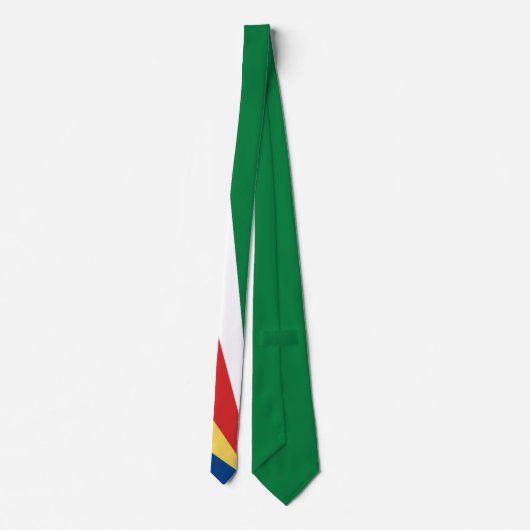 Cravate Drapeau des Seychelles (Dos)