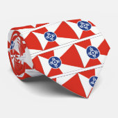 Cravate Drapeau des TIC Wichita Kansas (Roulé)