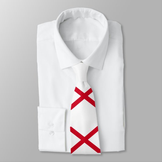 Cravate Drapeau d'État de l'Alabama (Attaché)