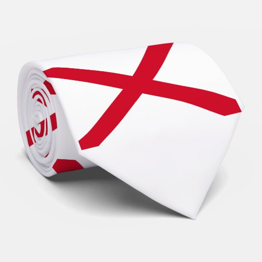 Cravate Drapeau d'État de l'Alabama (Roulé)