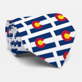 Cravate Drapeau d'état du Colorado (Roulé)