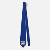 Cravate Drapeau d'État du Connecticut (Devant)