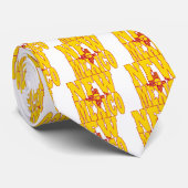 Cravate Drapeau d'état du Nouveau Mexique (Roulé)