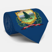 Cravate Drapeau d'État du Vermont (Roulé)