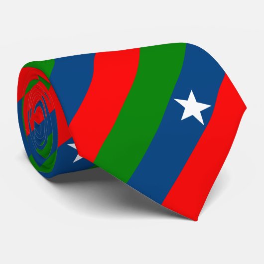 Cravate Drapeau d'Ogaden (Roulé)