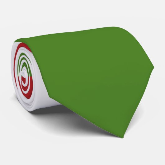 Cravate Drapeau d'Oman (Roulé)