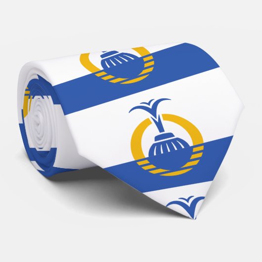 Cravate Drapeau d'Orlando, Floride (Roulé)