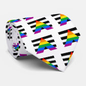 Cravate Drapeau droit d'allié (Roulé)