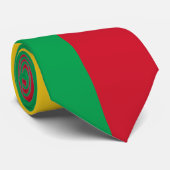 Cravate Drapeau du Bénin (Roulé)