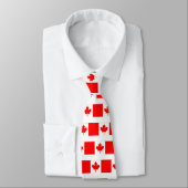 Cravate Drapeau du Canada (Attaché)