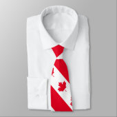Cravate Drapeau du Canada (Attaché)