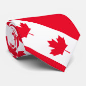 Cravate Drapeau du Canada (Roulé)