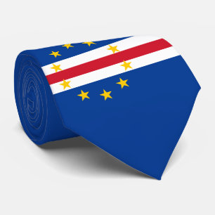 Cravate Drapeau du Cap Vert