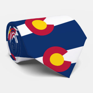 Cravate Drapeau du Colorado